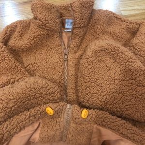 Urban outfitters teddy bear jacket size small NWOT